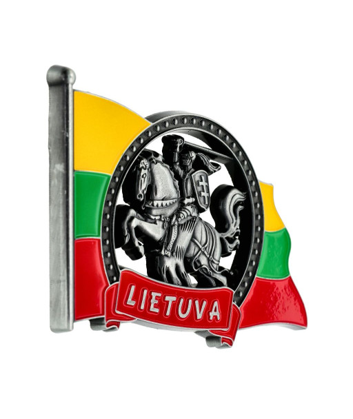Magnetas Lietuvos vėliava su Vyčiu